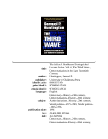 Third wave of democratization.epub